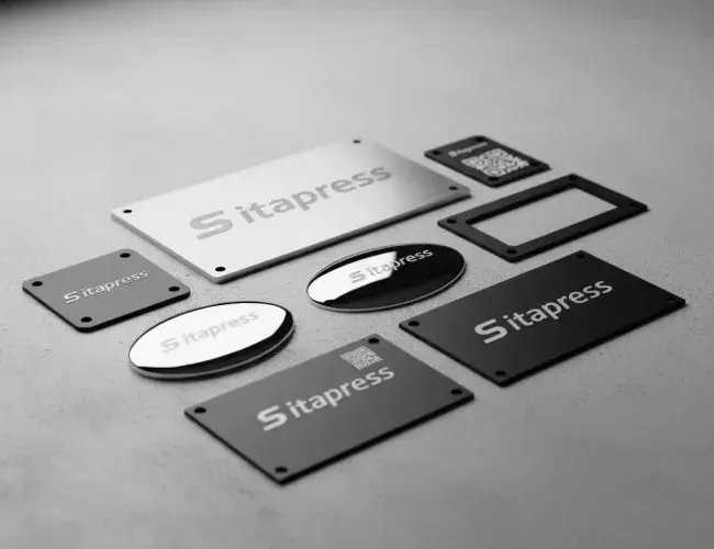 Hlimíkové štítky na mieru * Aluminiowe etykiety na zamówienie